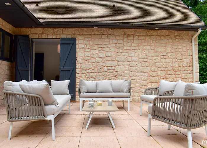 La Verdoyante -tennis Piscine-proche Pont L'eveque Feriehus